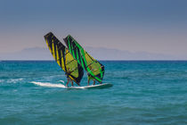 Tandem Windsurfing in Rhodes Greece von Bastian Linder