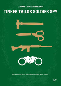 No787 My Tinker Tailor Soldier Spy minimal movie poster by chungkong