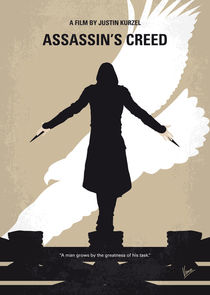 No798 My Assassins Creed minimal movie poster von chungkong