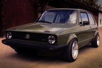 vw golf 1 - golf 1983 by hottehue