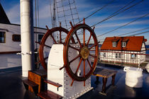 Ship steering wheel, Gorch Fock von hottehue