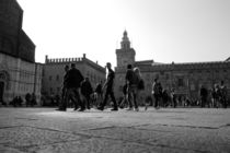 Stroll in Piazza Maggiore by Azzurra Di Pietro