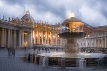 Petersplatz in Rom am Abend by blende007