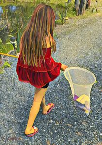 Brooklyn and her Butterfly by Gail Salituri