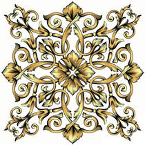 Royal Ornament - Gold Decor von mikart