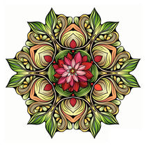 Decorative Floral Art von mikart