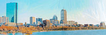 Boston Skyline von sonnengott