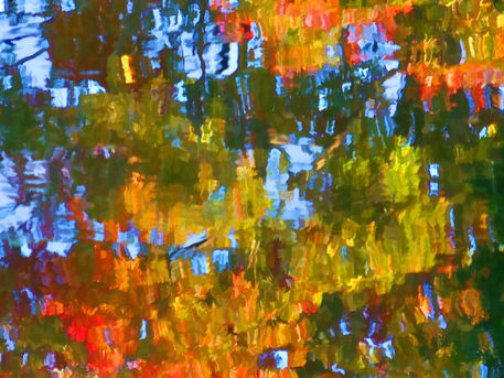 Fall-leaves-on-river-12
