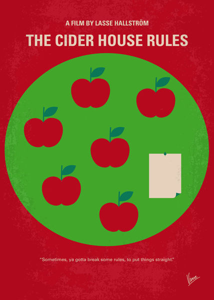 No807-my-the-cider-house-rules-minimal-movie-poster