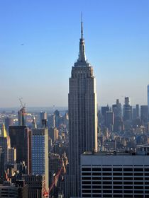 Empire State Building, Blick vom Rockefeller Center by assy