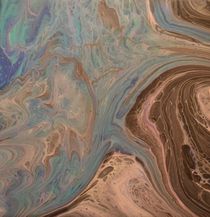 Flowing Paint Macro 0057 by Stephanie Rankin