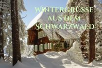 Wintergrüße aus dem Schwarzwald von vibrantbooks