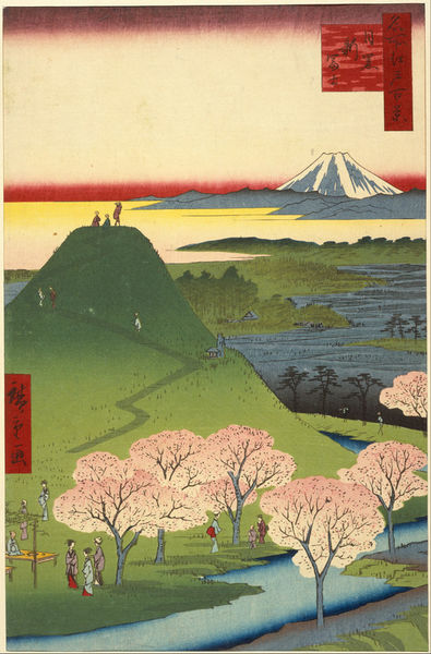 Utagawa-hiroshige-i-published-by-uoya-eikichi-new-fuji-meguro-meguro-shin-fuji-from-the-series-one-hundred-famous-views-of-edo-meisho-edo-hya-dot-dot-dot