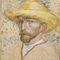 Vincent-van-gogh-self-portrait-with-straw-hat