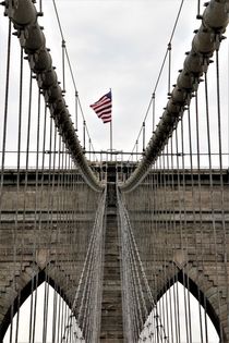 Brooklyn Bridge Stone Tower, Teilansicht von assy