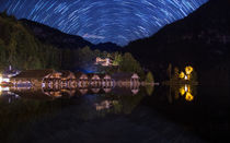 Koenigssee and Startrails by h3bo3