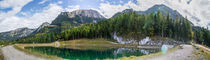 Alpine lake Panorama by h3bo3