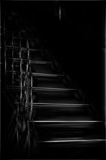 Dunkles treppen  by Bastian  Kienitz