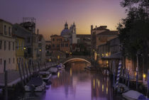 Venice behind the boatyard(San Trovaso) by Maurizio Fecchio