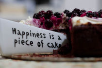 a nice cake with text  by bazaar