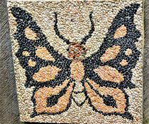 Schmetterlings Mosaik by assy