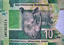 10 ZAR, Südafrika Rand-Geldschein von assy