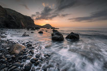 Sonnenaufgang am Ostkap auf Madeira von Florian Westermann