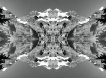 Retro Oeschinensee im Spiegelbild von kattobello