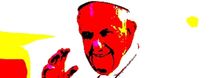 Pop-Art Papst by art-dellas