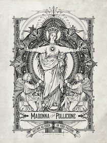 Madonna del Pollicione by ex-voto