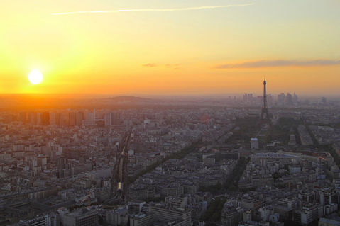 Paris-im-sonnenuntergang