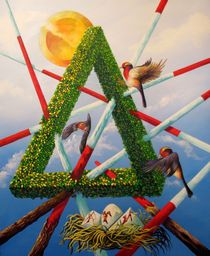 das unmögliche Dreieck by Peter Wall