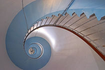 Treppe im Leuchtturm  Lyngvig Fyr (Hvide Sande)  von magdeburgerin
