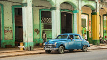 Blue Dodge of Havana by Rob Hawkins