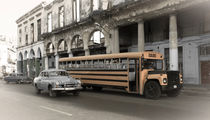 Havana School Bus  von Rob Hawkins