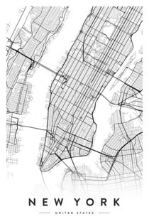 NEW YORK CITY MAP von nordik