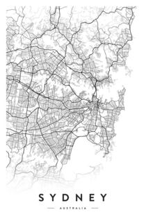 SYDNEY CITY MAP by nordik