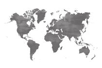 WORLD MAP grey von nordik