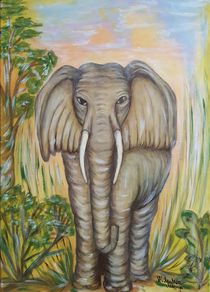 Krafttier Elefant von Marija Di Matteo