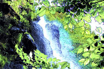 Wasserfall / Waterfall von mario-s