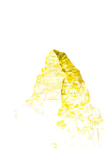 mountainsplash Matterhorn yellow von Bastian Herbstrith