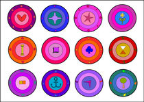 Design buttons by Jutta Ehrlich