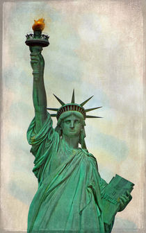 The Statue Of Liberty by Elena Oglezneva