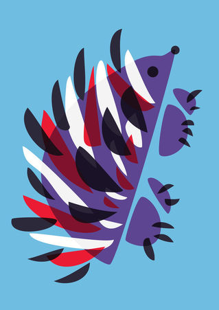 Colorful-hedgehog-art-print-1