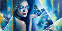 "Schmetterlingsblau" von burmester-art