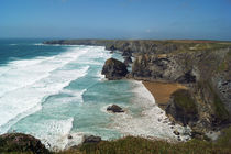 Coast of Cornwall, Bedruthan Steps 6 by Sabine Radtke