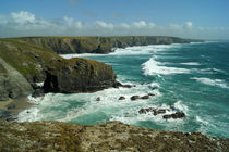 Coast of Cornwall, Bedruthan Steps 7 von Sabine Radtke