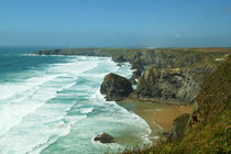 Coast of Cornwall, Bedruthan Steps 2 by Sabine Radtke