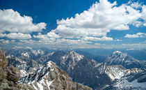 Blick über die Alpen von Stephan Gehrlein