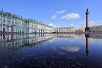 Schlossplatz St. Petersburg by Patrick Lohmüller